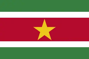 Bandera de Surinam